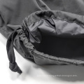 Recycle Rpet Waterproof Drawstring Logo Black Tiny Eco Friendly Bag